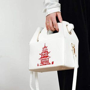 Chinese Takeout Box Shoulder Bag Crossbody Handbags